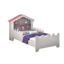 Ver imagem 4 de Mini Cama Juvenil de Menina Branco com Rosa Magia