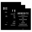 Ver imagem 3 de Kit 3 Quadro Decorativo Frase Motivacional Escritório Quarto Qualidade Premium 28x20cm