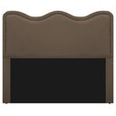 Ver imagem 6 de Cabeceira Queen Bari P02 160 cm Para Cama Box Suede Marrom
