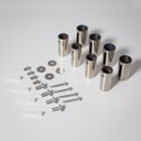 Ver imagem 6 de Toalheiro Elétrico Aço Inox Térmico Display Digital 30x45 - 110v