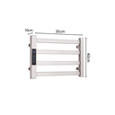 Ver imagem 4 de Toalheiro Elétrico Aço Inox Térmico Display Digital 30x45 - 110v