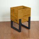 Ver imagem 2 de Vaso de Madeira Quadrado