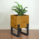 Ver imagem 1 de Vaso de Madeira Quadrado