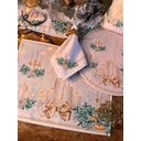 Ver imagem 3 de Kit Sousplat + Guardanapo Natal Velas Nsw 8 Peças sem Base