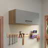 Armário Aéreo Multiuso 80cm 1 Porta Basculante Agata Madesa - 2