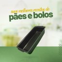 Ver imagem 6 de Assadeira Forma Retangular Alumínio Antiaderente P/Pão Bolo