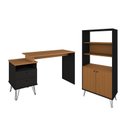 Ver imagem 1 de Conjunto Escritório Home: Escrivaninha 6088+ Estante 6195