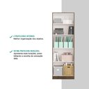 Ver imagem 7 de Armário Escritório 2 Portas Madeira Clara Carraro