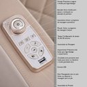 Ver imagem 7 de Poltrona Elétrica 3D Jarvis com Massagem Aquecimento Bivolt Reclinação Gravidade Zero Controle LCD T