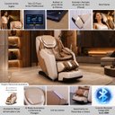 Ver imagem 4 de Poltrona Elétrica 3D Jarvis com Massagem Aquecimento Bivolt Reclinação Gravidade Zero Controle LCD T