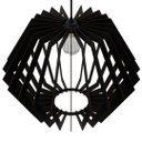 Ver imagem 2 de Luminária Teto tipo Pendente SIDNEY MDF - Completa - Cor: Preta