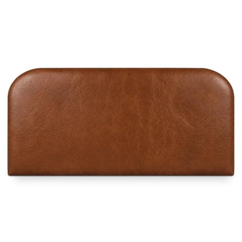Cabeceira Painel Suspenso Casal 160 cm Alana Organica Corino Avela Camel Artte
