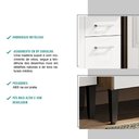 Ver imagem 5 de Armário Cozinha Compacta Arizona Smart Carraro - Carvalho/branco Carvalho/branco