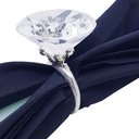 Ver mais imagens de Anel Porta Guardanapo Diamante 2 Peças Premium