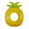 Boia Inflável Circular Abacaxi com Glitter Piscina Água Mar Praia W11342 Bel - 1