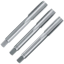 Jogo de Macho Aço Rápido MA 14x2mm Seriado E100 Com 3 Peças - E100M14N08 - DORMER - 1