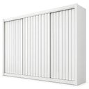 Ver imagem 2 de Guarda Roupa Casal 3 Portas de Correr Ripadas e 6 Gavetas 100% MDF York