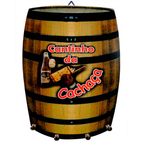 Porta Chaves Barril Chaveiro Decorativo em Madeira - Cantinho da Cachaça