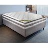 Conjunto Cama Box 37cm + Colchão Queen Size Espuma Serenity Orthocrin 158x198x28 - 1