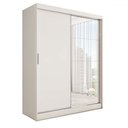 Ver imagem 2 de Guarda-roupa Solteiro Vulcan 2 Portas 4 Gavetas com Espelho 100% Mdf - Panorama Móveis