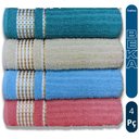 Ver imagem 2 de Kit 4 Toalhas de Banho Caneladas Gigante Banhão 70 X 140 Beka Mega-absorção - Modelo 3