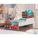 Ver imagem 4 de Cama Infantil Resgate Bombeiro Com Colchão