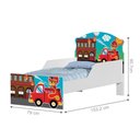 Ver imagem 2 de Cama Infantil Resgate Bombeiro Com Colchão