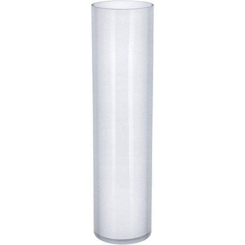 Vaso Decorativo Enfeite Casavidro 40x10x10cm Branco