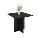 Ver imagem 2 de Mesa para Sala de Jantar Paris 90cm 4 Lugares Tampo MDP Casa D Preto