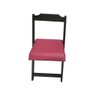Conjunto Dobrável com 4 Cadeiras Rosa - 3