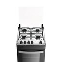 Ver imagem 3 de Fogão 4 Bocas Preto com Mesa Inox Atlas Atenas Bivolt