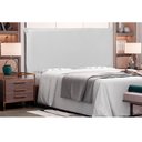 Ver imagem 2 de Cabeceira Garden Para Cama Box King 195 cm Corino Branco - D’Rossi