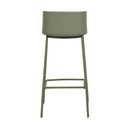Ver imagem 6 de Kit 2 Banquetas Ipanema Média Fratini 86,50 Cm (altura) em Polipropileno Base em Aço Verde Aloe