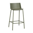Ver imagem 3 de Kit 2 Banquetas Ipanema Média Fratini 86,50 Cm (altura) em Polipropileno Base em Aço Verde Aloe