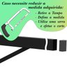 Suporte Pia Parafusar Bancada Aparador 60 Cm Preto - 3