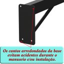 Ver imagem 6 de Suporte Pia Parafusar Bancada Aparador 60 Cm Preto