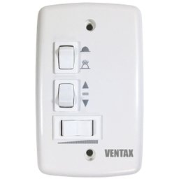 Ventilador Teto Preto 4 Pás Madeira Turbo Winds Ventax 220v - 3