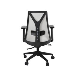 Kit 2 Peças Escrivaninha com Regulagem de Altura 120 Cm em Aço e Mdp + Cadeira de Escritório - 4