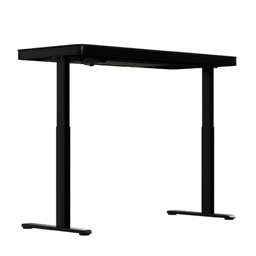 Kit 2 Peças Escrivaninha com Regulagem de Altura 120 Cm em Aço e Mdp + Cadeira de Escritório - 2