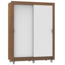 Ver imagem 4 de Guarda Roupa Solteiro 2 Portas Correr com Pés Denver Madesa