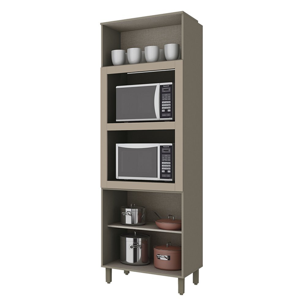 Torre Quente 2 Fornos 71,5cm Connect Duna/ Cristal Baby Home - Henn - 2
