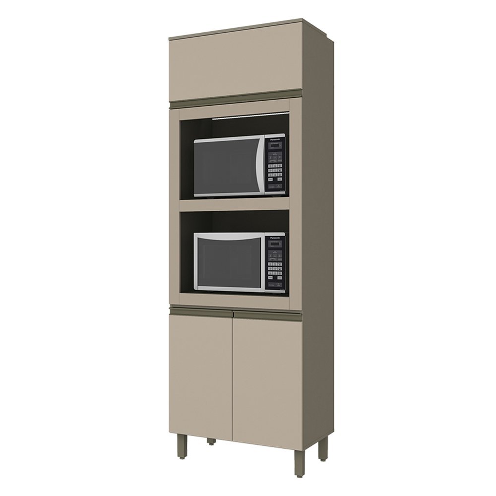 Torre Quente 2 Fornos 71,5cm Connect Duna/ Cristal Baby Home - Henn - 1