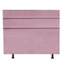 Ver imagem 3 de Cabeceira Estofada Argentina 160cm Queen Size para Cama Box Quarto Suede Rosa Bebê - Gat Magazine