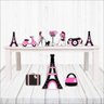 Display Decorativo Mdf Adesivado Paris 10 Peças - 2
