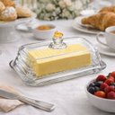 Ver imagem 4 de Manteigueira Little Bee 18cm X 9,5cm X 9cm Cristal Lyor