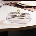 Ver imagem 6 de Manteigueira Little Bee 18cm X 9,5cm X 9cm Cristal Lyor