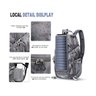 Mochila Solar Dobrável Pv Light 30l com Placa Solar de 6,5w - 7