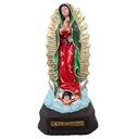 Ver imagem 1 de Imagem de Nossa Senhora de Guadalupe de Borracha Inquebrável - 22 cm