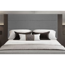 Cabeceira Painel 1,58 Cm Cama Box Queen Cinza Grafite - 2