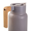 Ver imagem 6 de Garrafa Térmica Wood Fashion Cinza 1l e Escova Limpeza Termopro